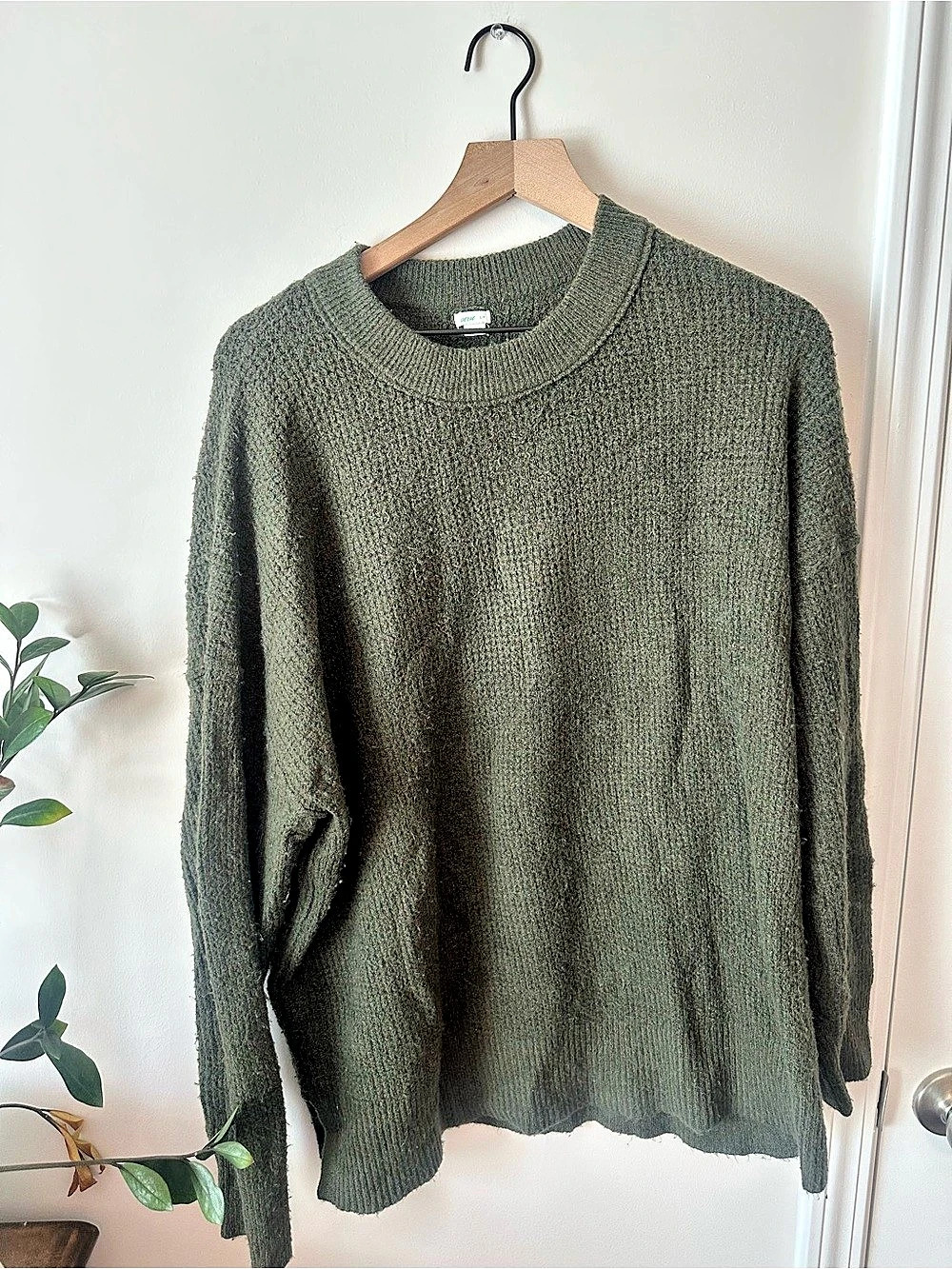Aerie Crewneck Oversized Sweater